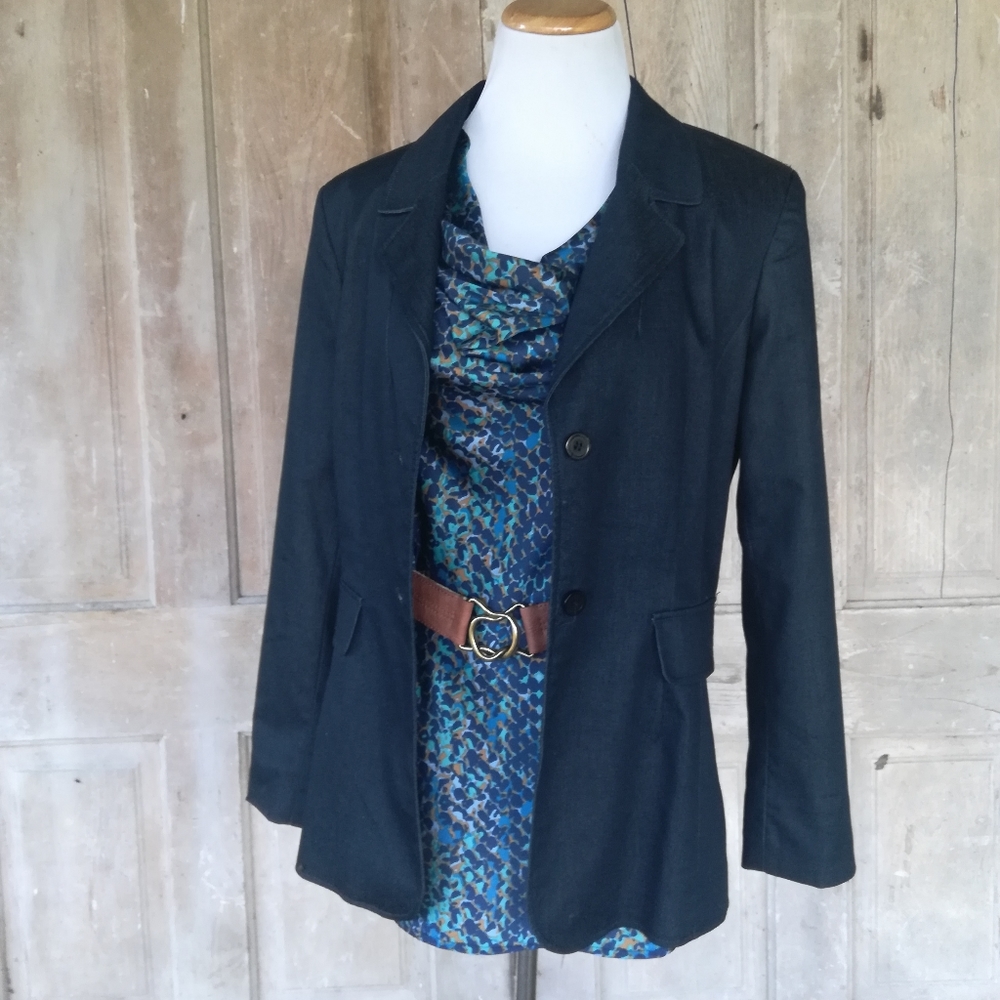 Denim Blazer - image 2